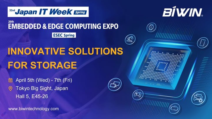 BIWIN at Japan IT Week