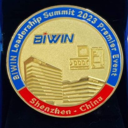 BIWIN Leadership Summit medal