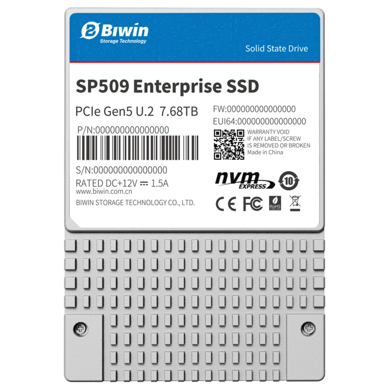 SP509 Enterprise PCIe SSD
